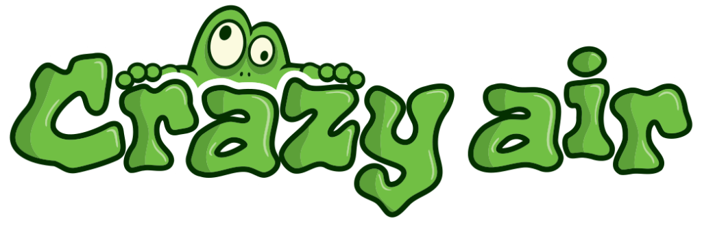 Crazy Air Logo groen
